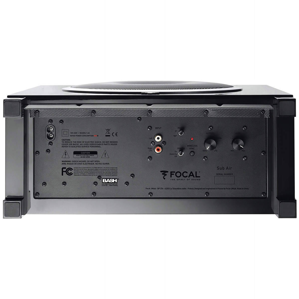 FOCAL SUB AIR SUBWOOFER AKTYWNY BASH 150W BLACK Marka Focal.JMLab