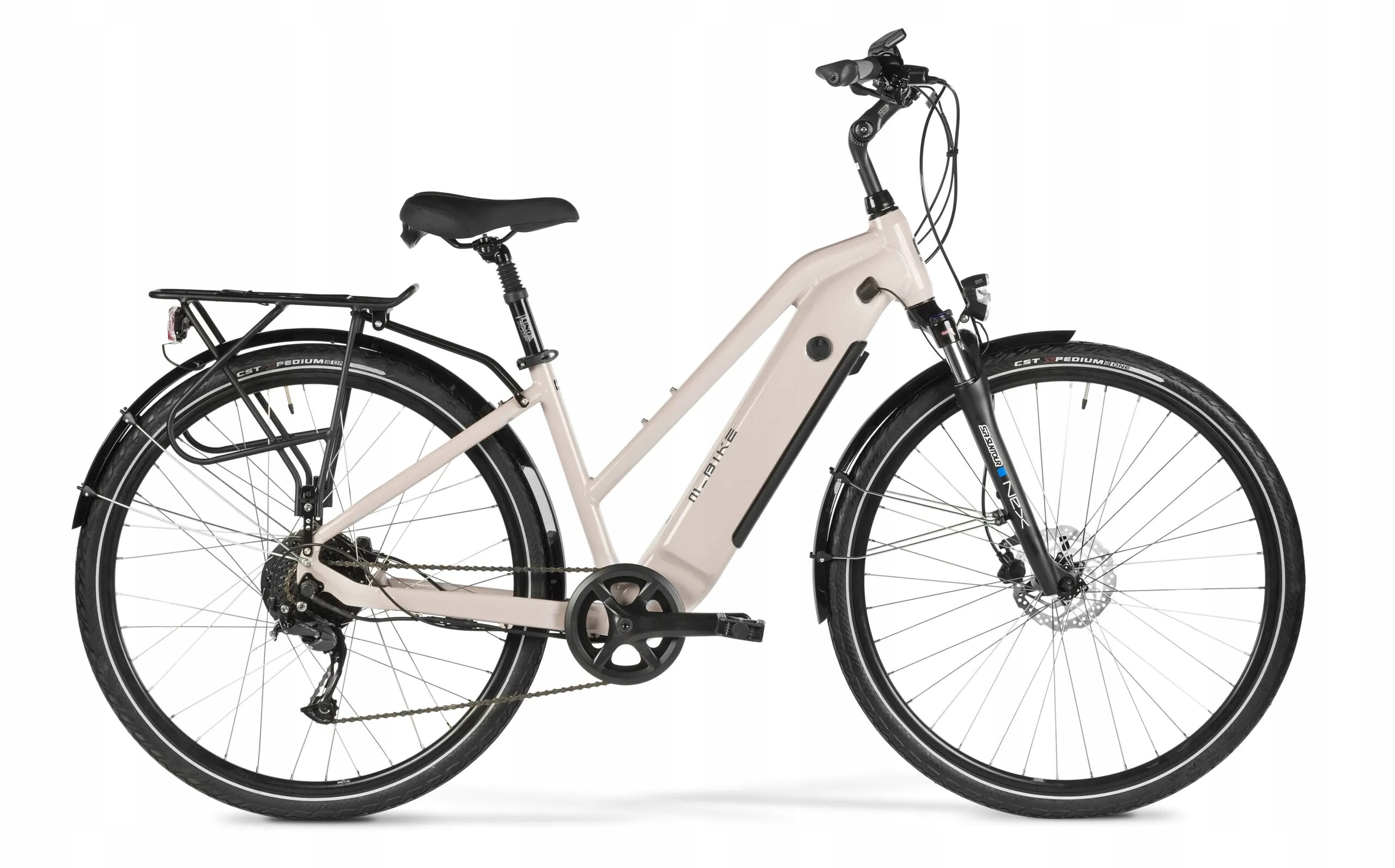 Rower elektryczny M-bike eT.BIKE 2.0 Lady dusky pink 48 cm