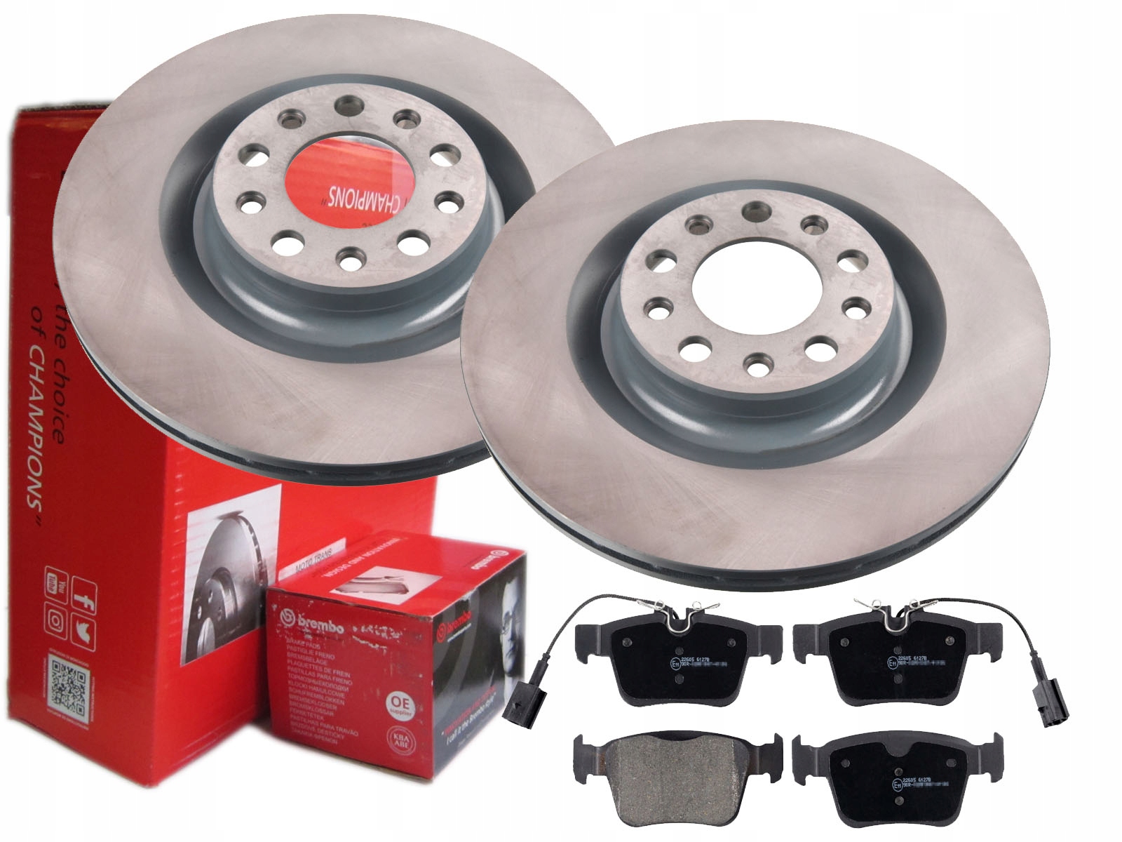 TARCZE KLOCKI BREMBO TYŁ ALFA ROMEO STELVIO 320MM