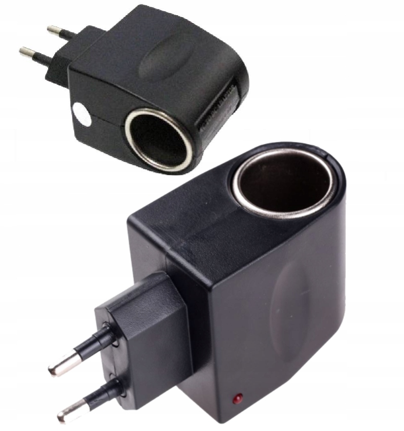 Adapter przejściówka 220V 230V / 12V zapalniczki