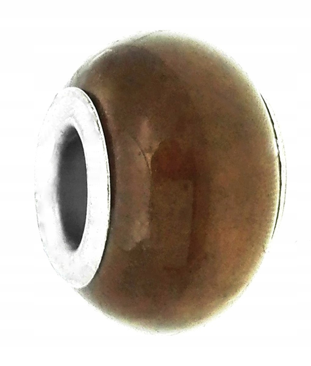 

Zawieszka beads ceramiczny brązowy