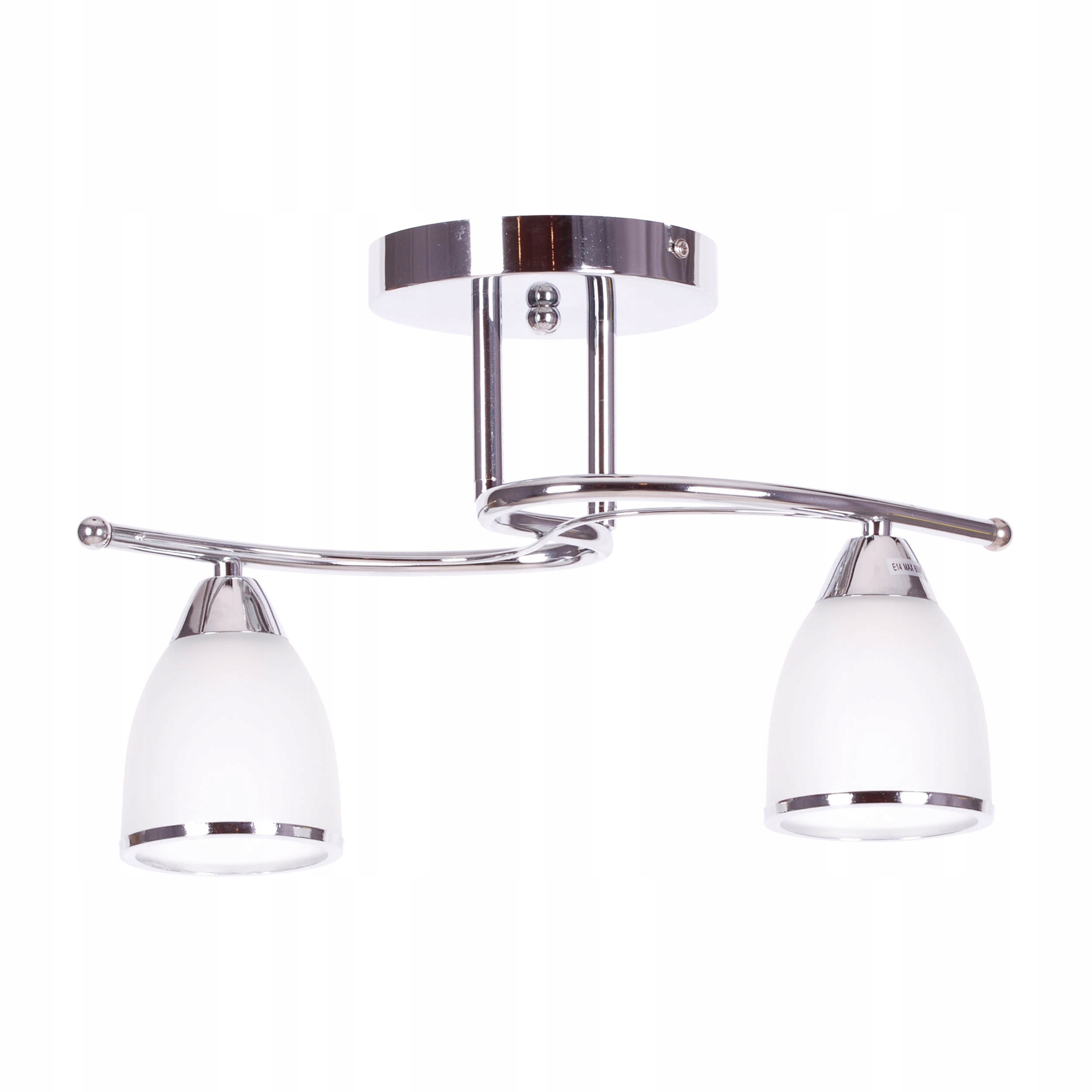 Klasyczna Lampa Sufitowa Do Salonu Kolor Chrom K-JSL-8090/2 Chr Samira