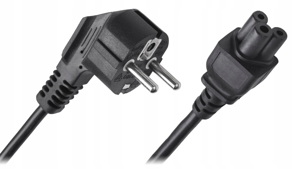 

Kabel zasilający do laptopa koniczynka KPO3800 1.5