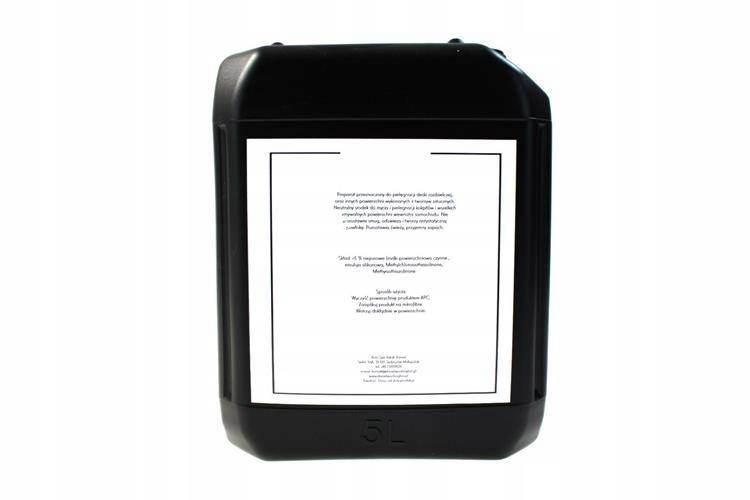 DANIEL WASHINGTON MAT COCKPIT 5L (DRESSING DO WNĘTRZA) Pojemność opakowania 5000 ml