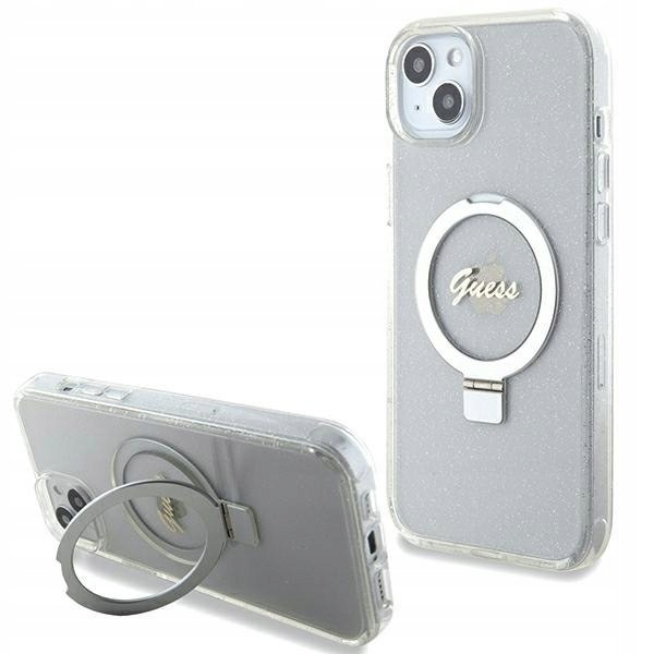 Guess GUHMP15MHRSGSD iPhone 15 Plus 14 Plus 6.7" przezroczysty/trans