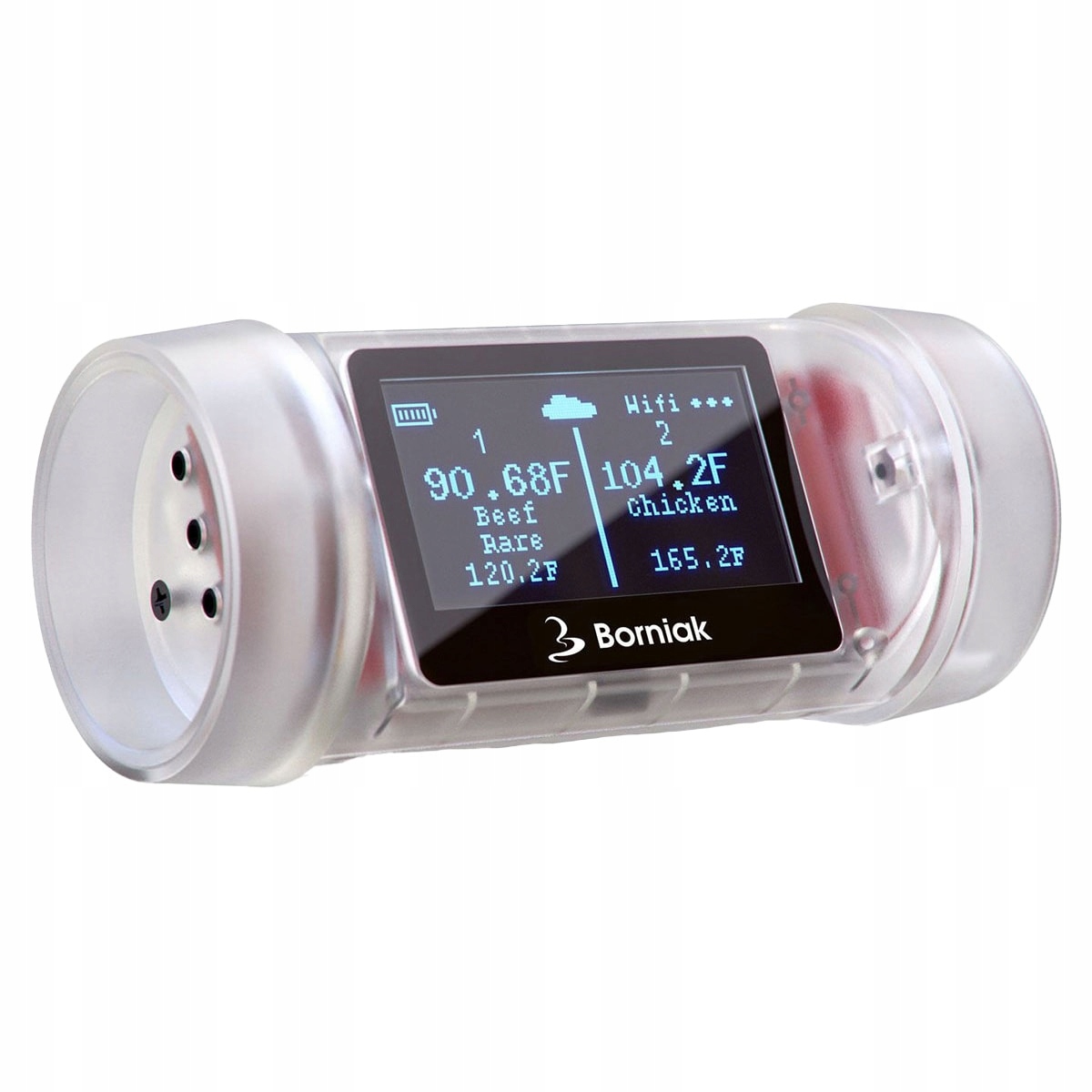 Termometr elektroniczny z sondą Borniak -40-300 °C