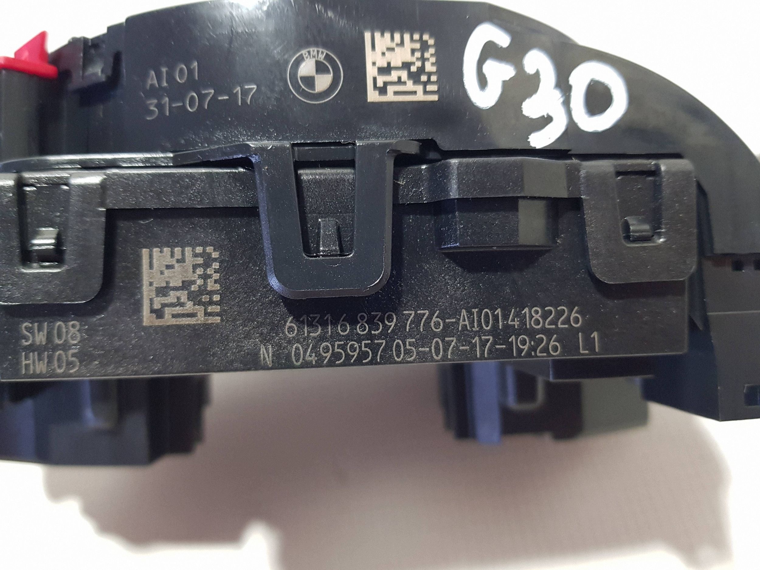 control ring steering wheel levers and controls BMW G30 G31 G32 6839776