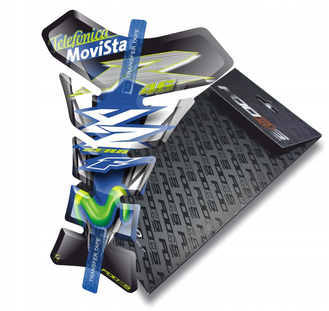 Tank-pad od firmy Fooqs Yamaha Yzf 125 R Thunderace Movistar