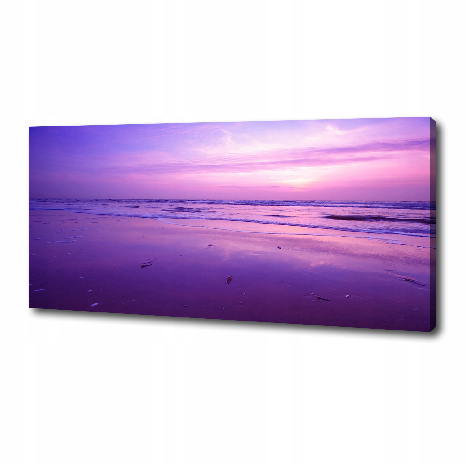 

Foto obraz na płótnie Zachód słońce morze 125x50cm