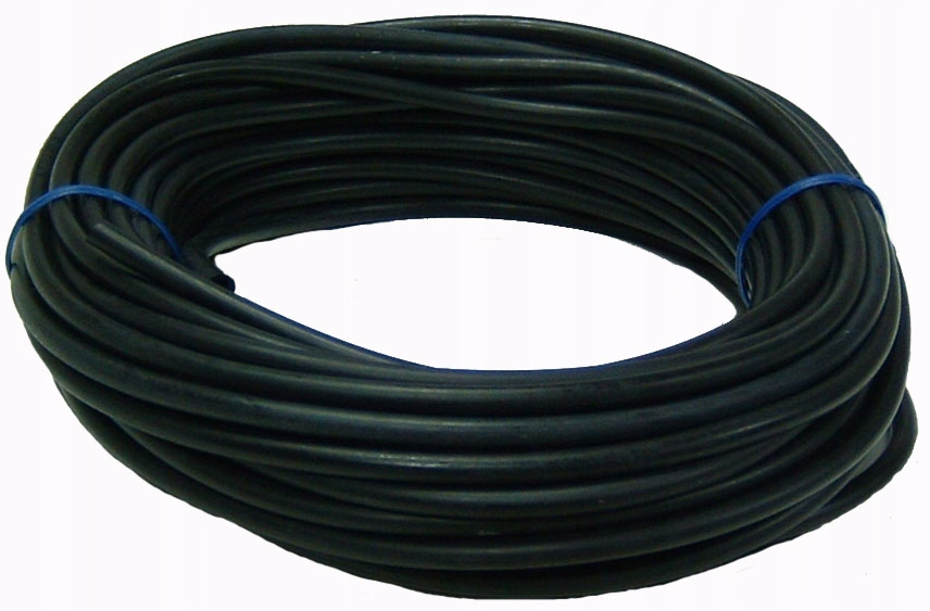 Palivový Kabel Černý 2,5 mm x 5,0 mm 15 m