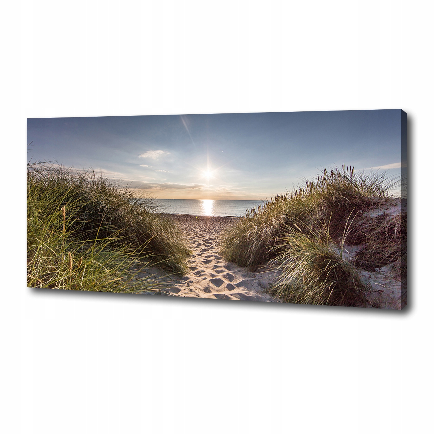 

Foto obraz na płótnie Nadmorskie wydmy 125x50 cm
