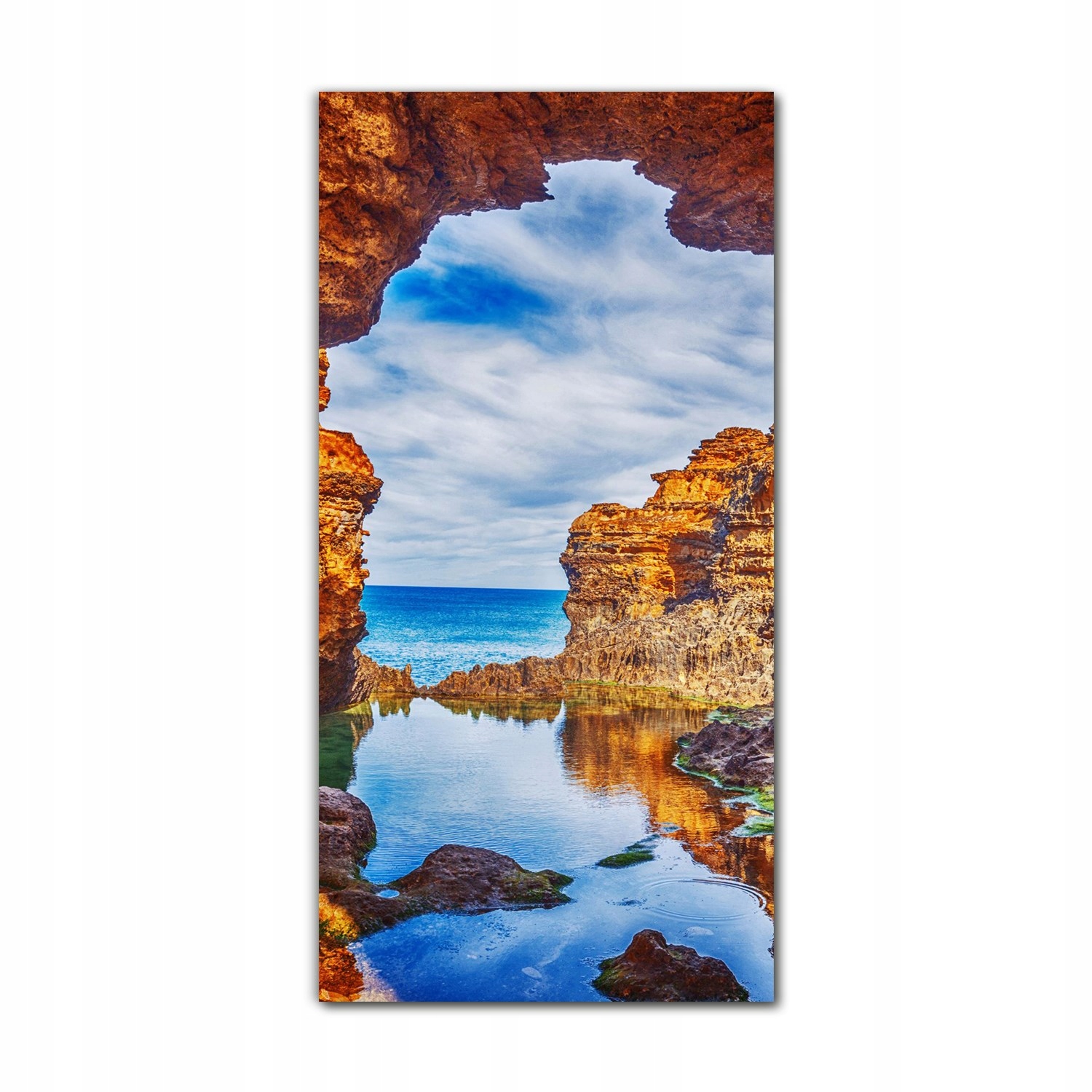

Foto-obraz ścienny grafika 60x120 Panorama morska