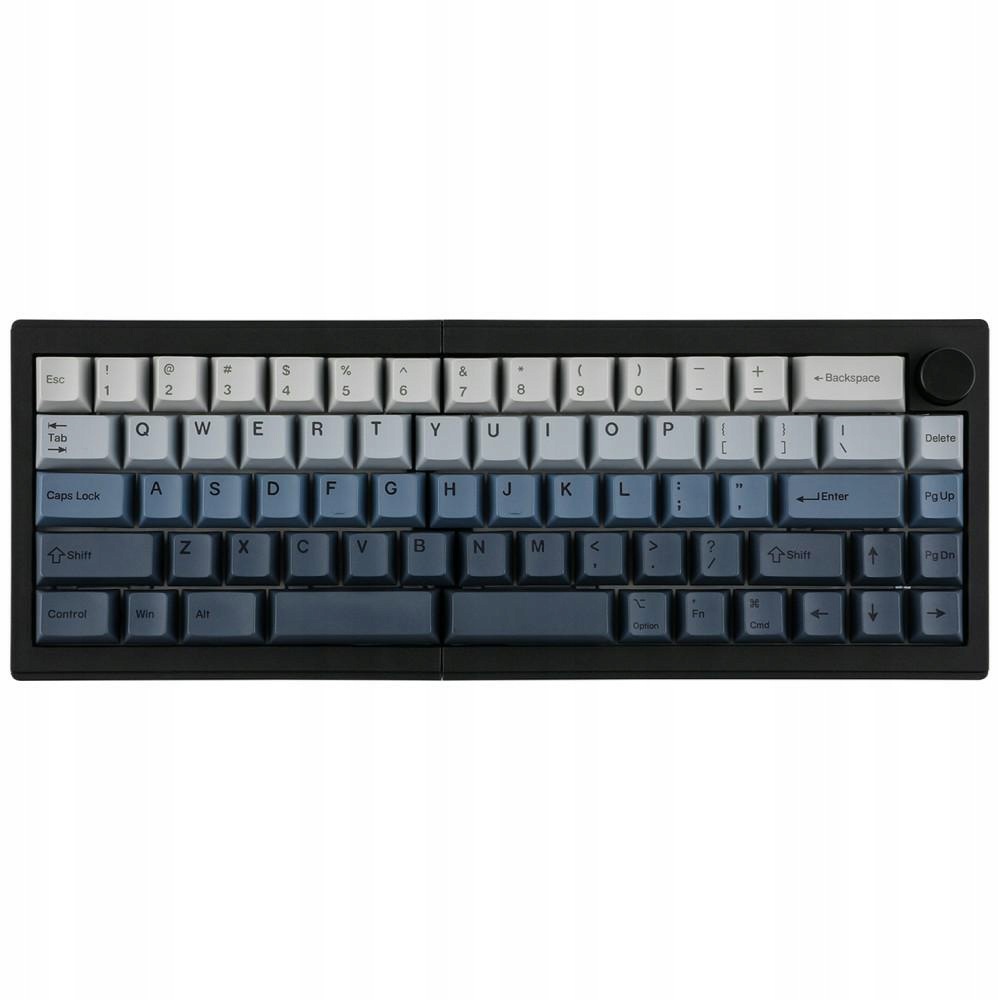 Mechanická klávesnice Epomaker Split 65 Switch černá-plameňáci/black-flami