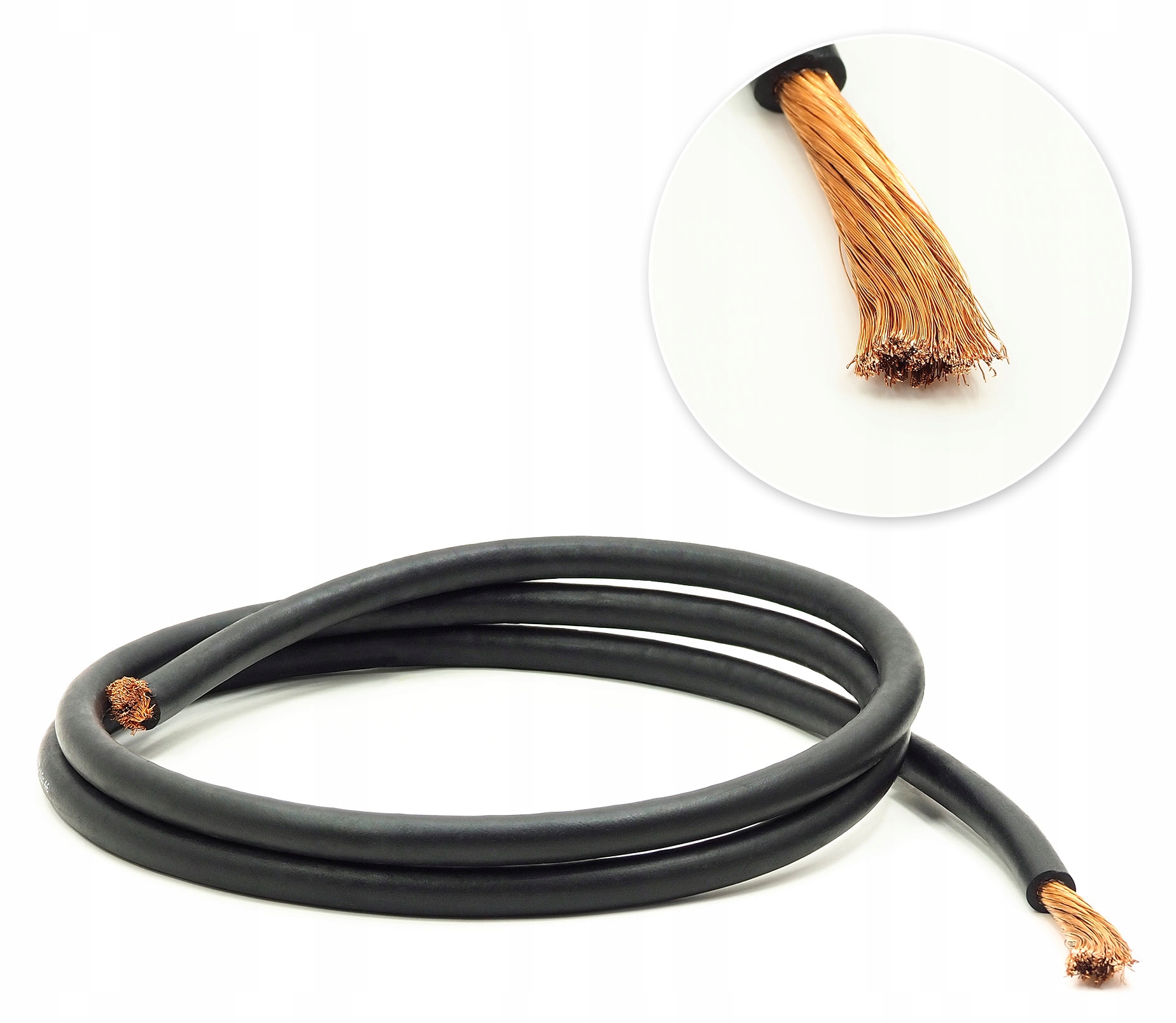 PRZEWÓD SPAWALNICZY MASOWY KABEL OS 35mm2 CU MIEDŹ 1MB 1 metr