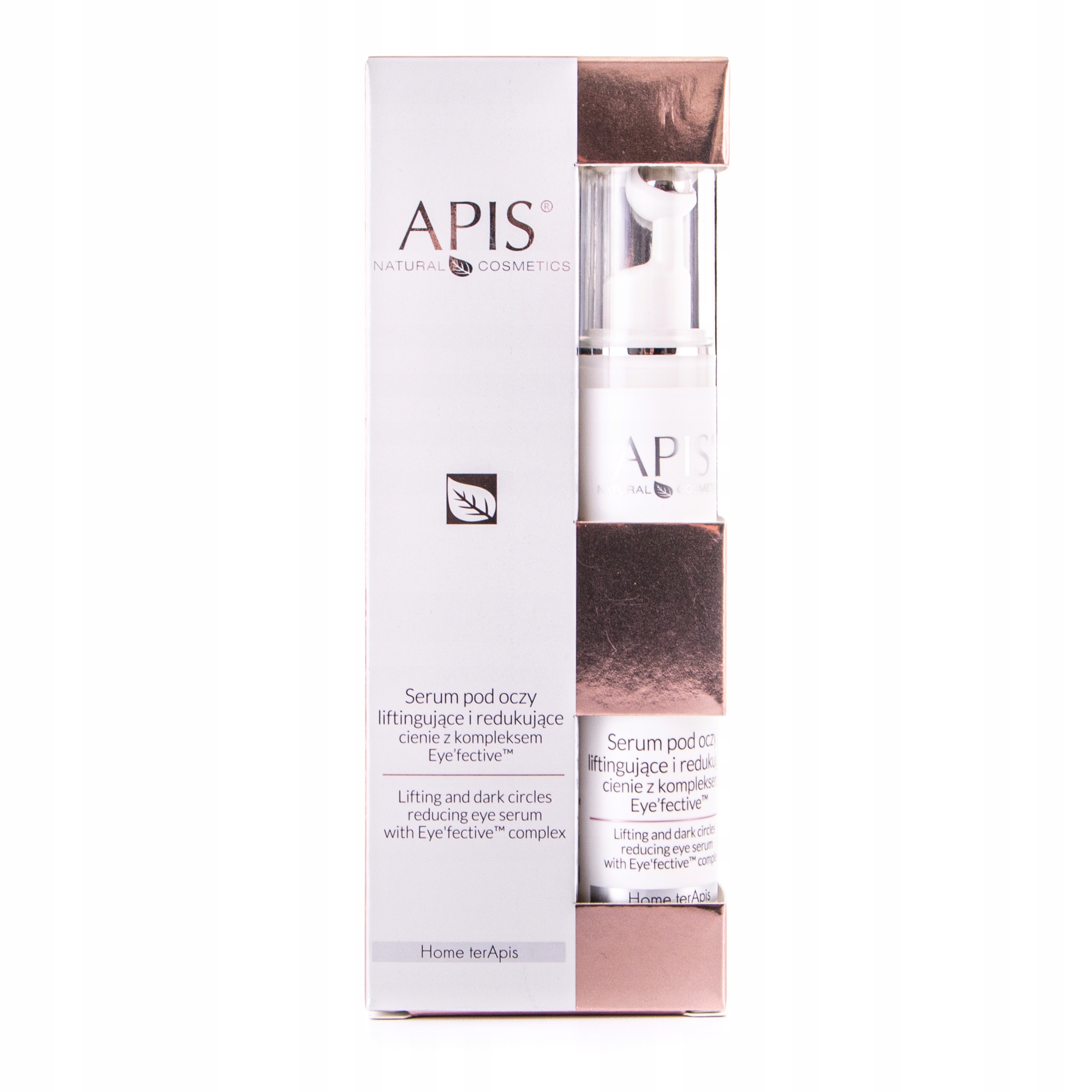 Apis Natural Cosmetics serum pod oczy liftingujące i redukujące cienie 10ml Marka Apis
