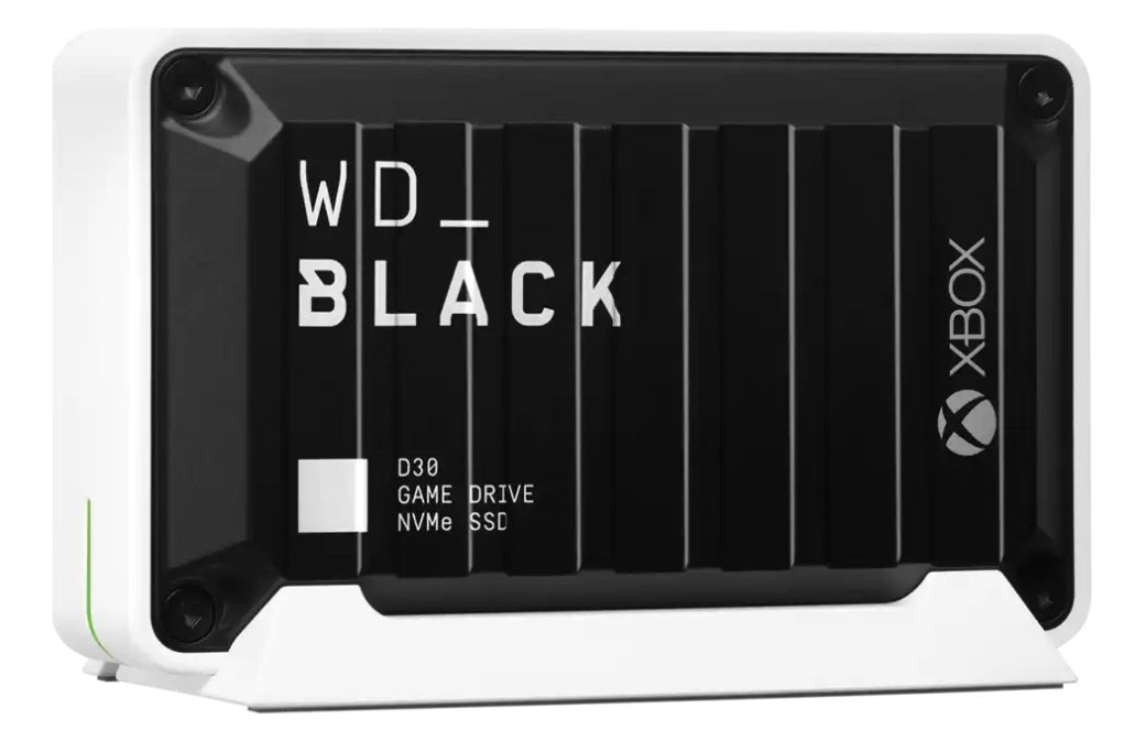 Dysk zewnętrzny Ssd Wd D30 Game Drive for Xbox 1TB Czarno-biały