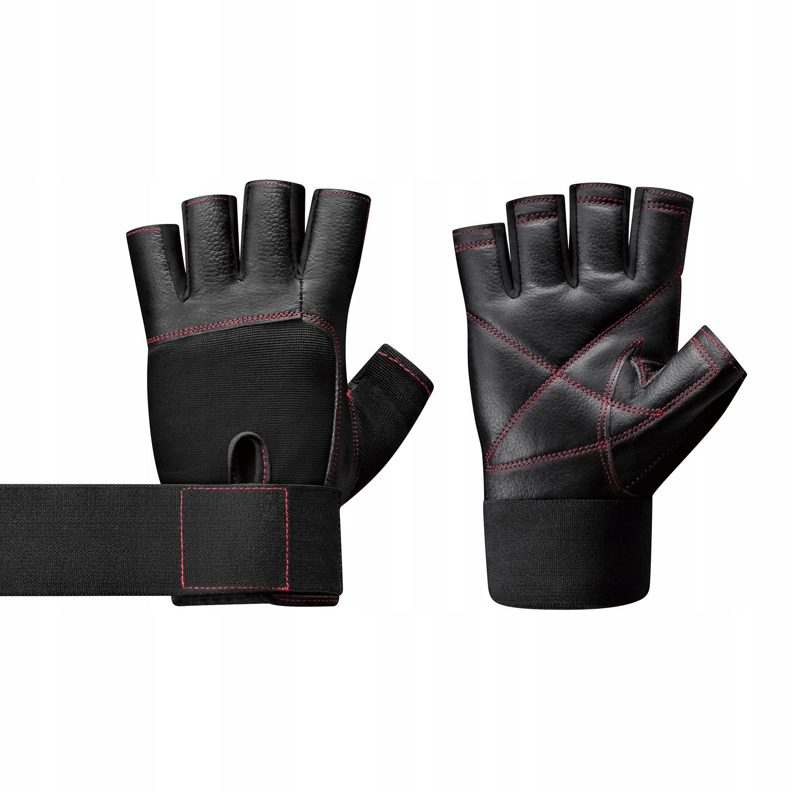 Rękawice skórzane do podnoszenia ciężarów Bw 95 M siłownia