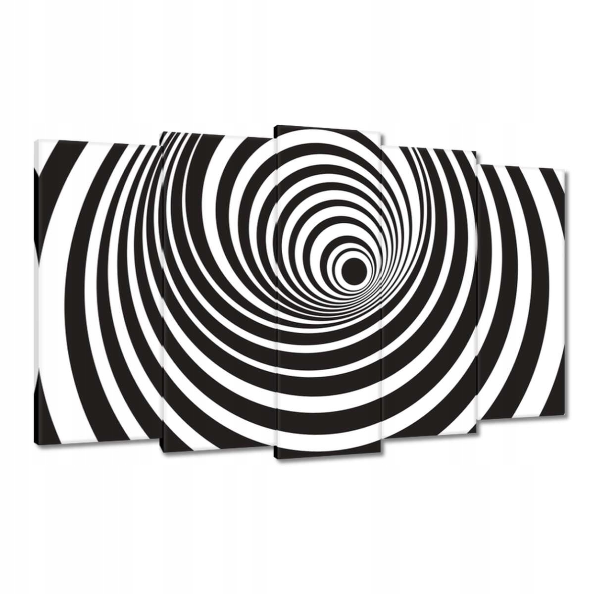 Obrazy 100x60 Tunel Efekt 3D Pruhy