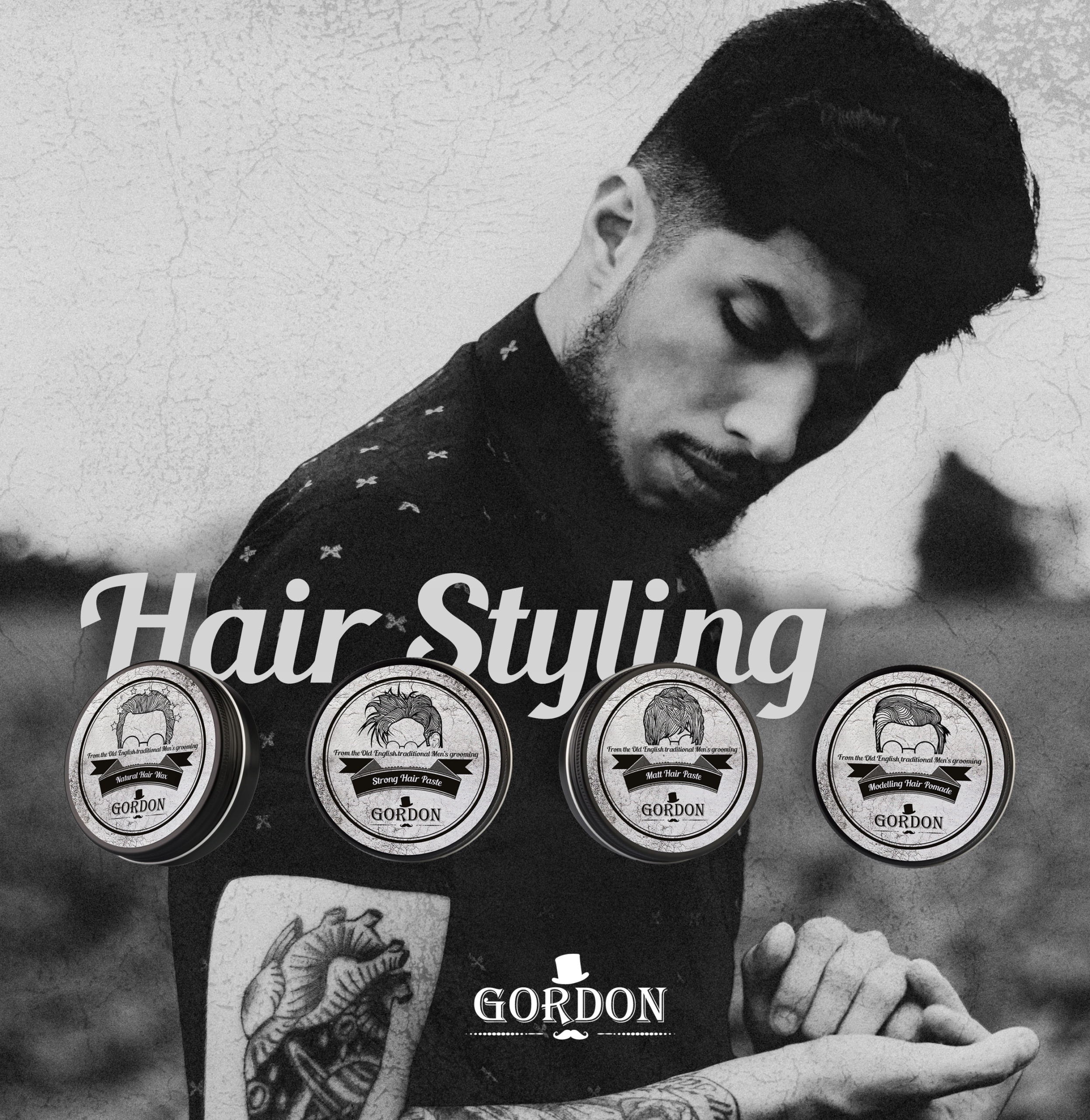 GORDON MATT PASTE Pasta matowa do włosów 100ml Rodzaj inny