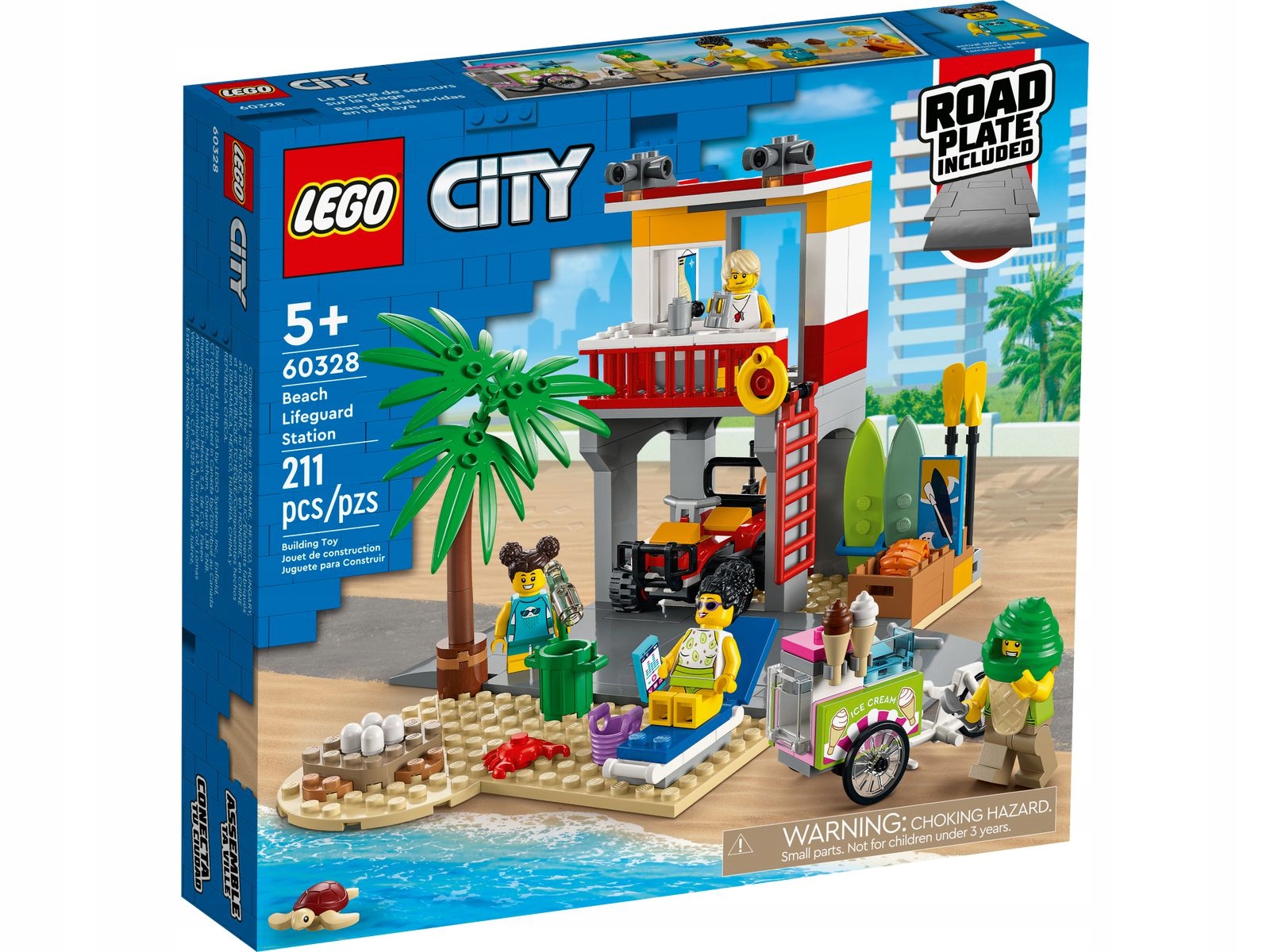 Lego 60328 City Záchranné Stanoviště Na Pláži