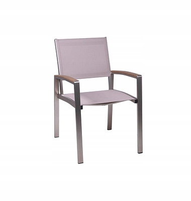 Záhradné stoličky Florence Garden Pleasure Šampanská Nerezová Oceľ 305437