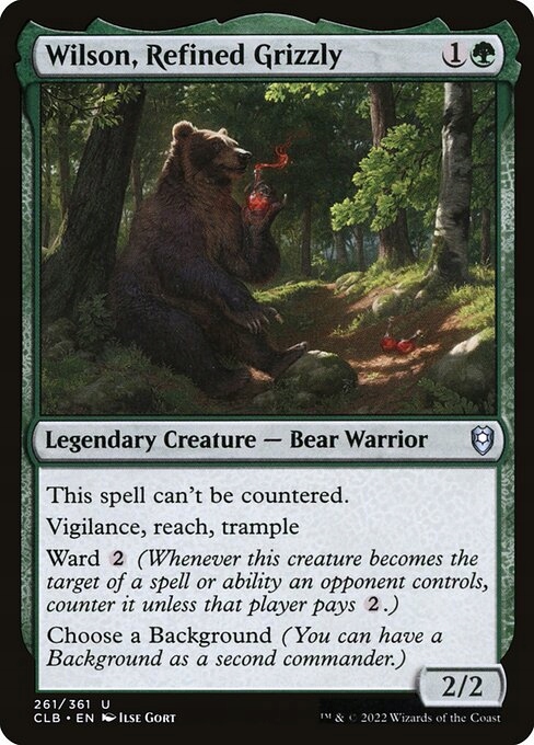 MtG: Wilson, Refined Grizzly (CLB)