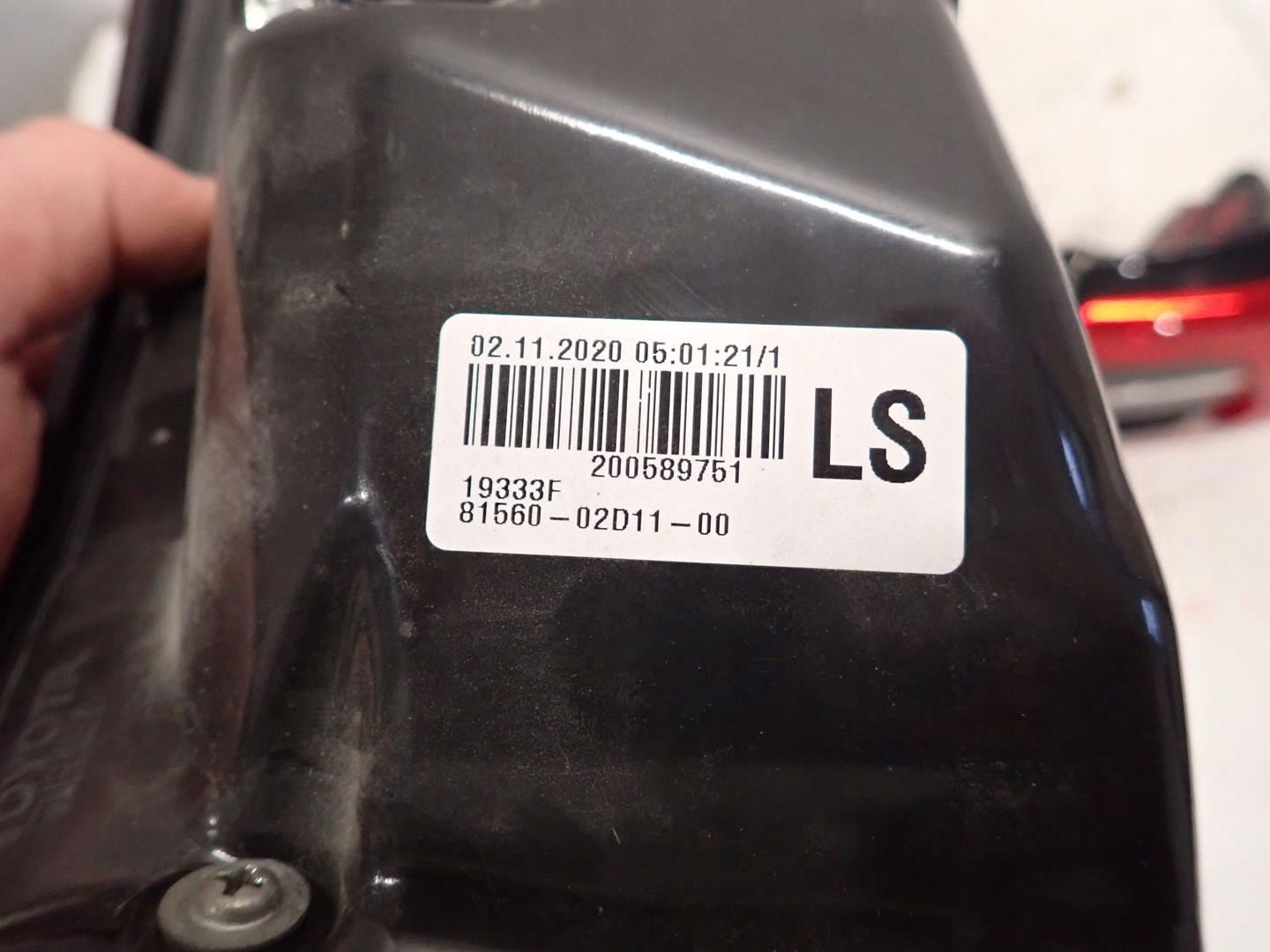 light rear part rear left TOYOTA COROLLA E21 sedan 2019- 81560-02D11