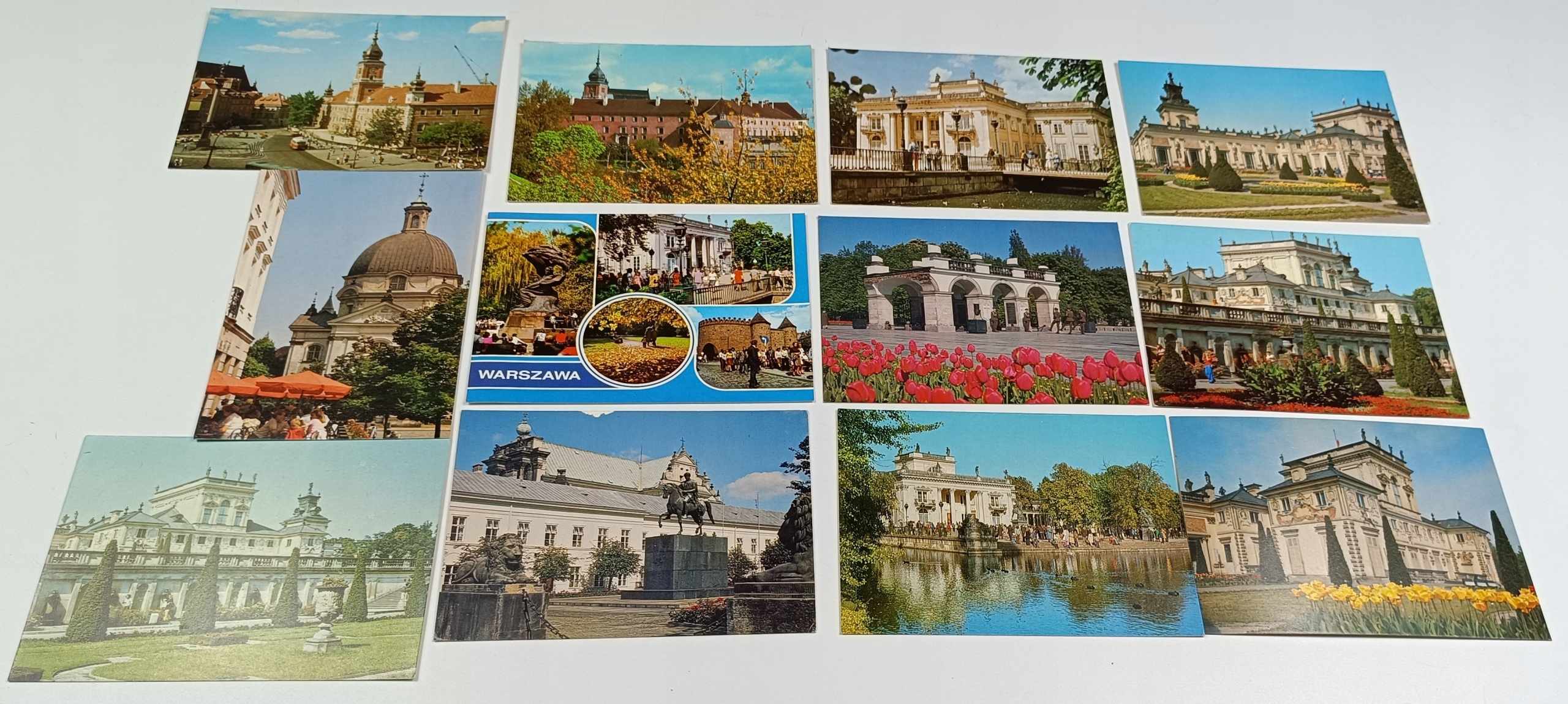 12 X WARSZAWA PRL INTERESUJĄCE STARE POCZTÓWKI Ł58