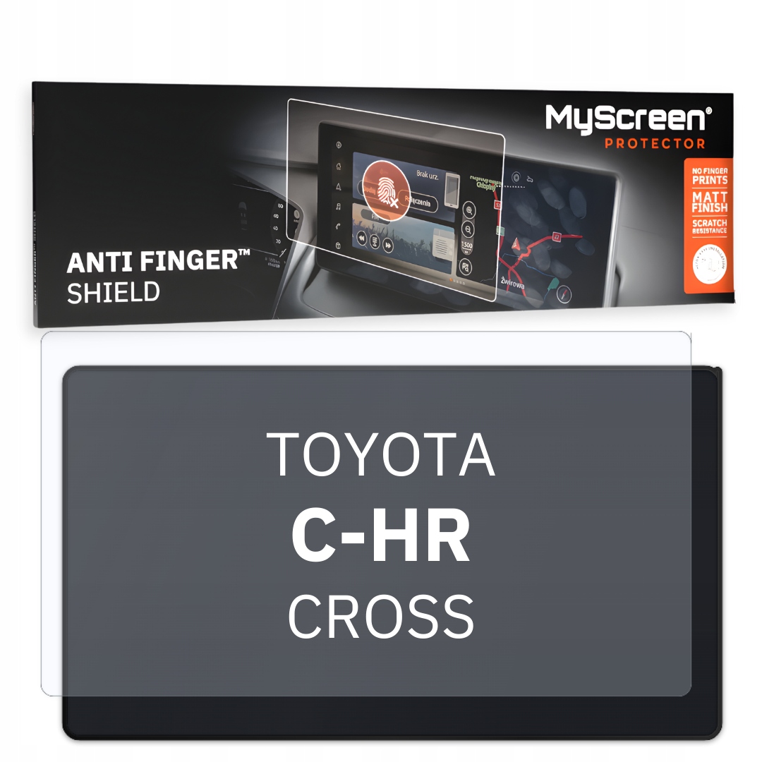 Matná fólie pro Toyota C-hr Cross 2016 2019 8" MyScreen
