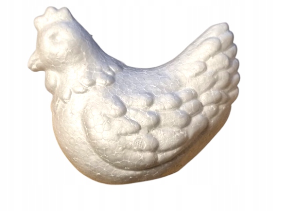2x velikonoční slepička1 polystyrenová 14cm 6 Ks. BK-914