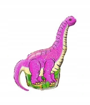 

Balon foliowy 14" Fx - Dinosaur różowy