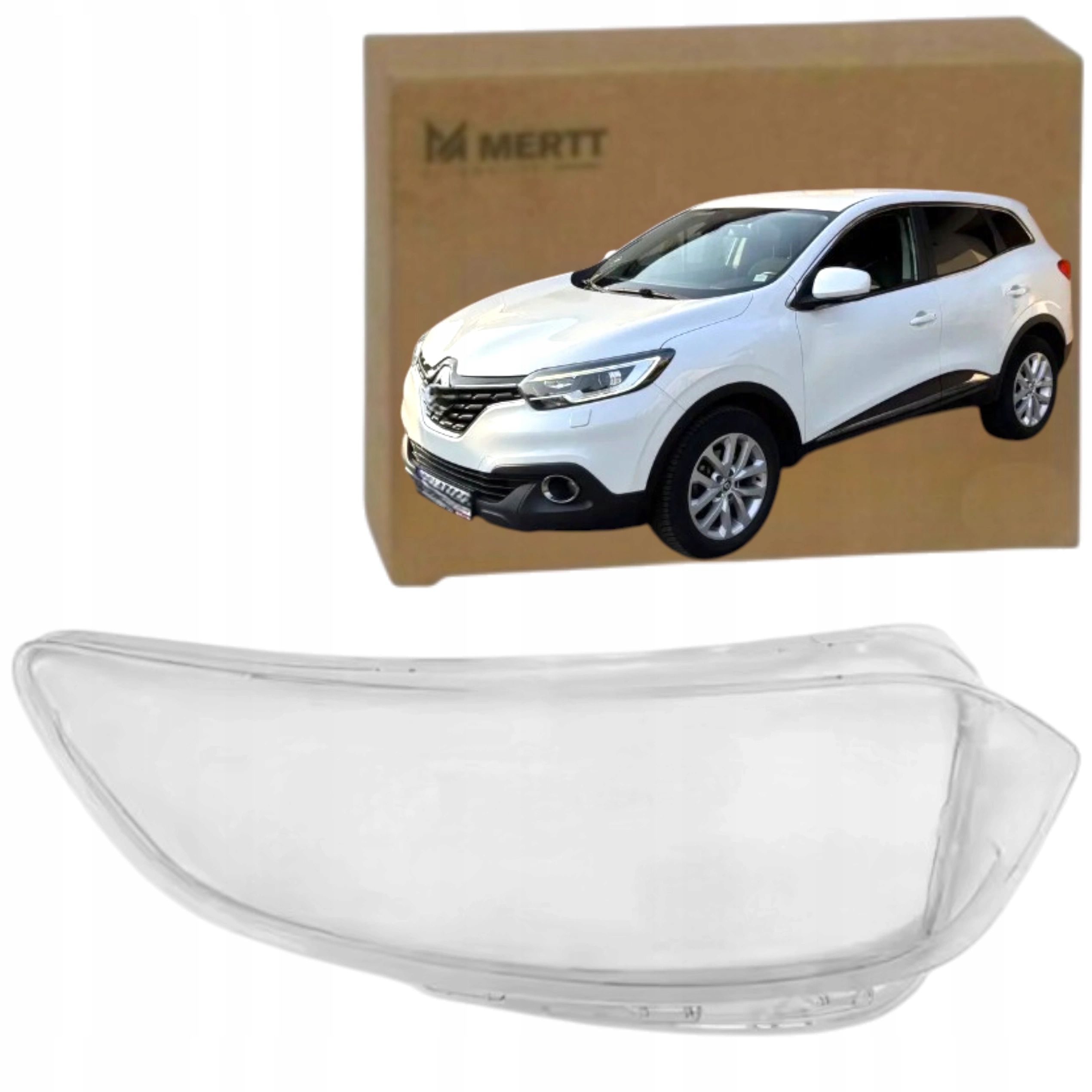 Renault Kadjar 2016-2018 Pravé Sklo Sklo Světlometu Předního Světla