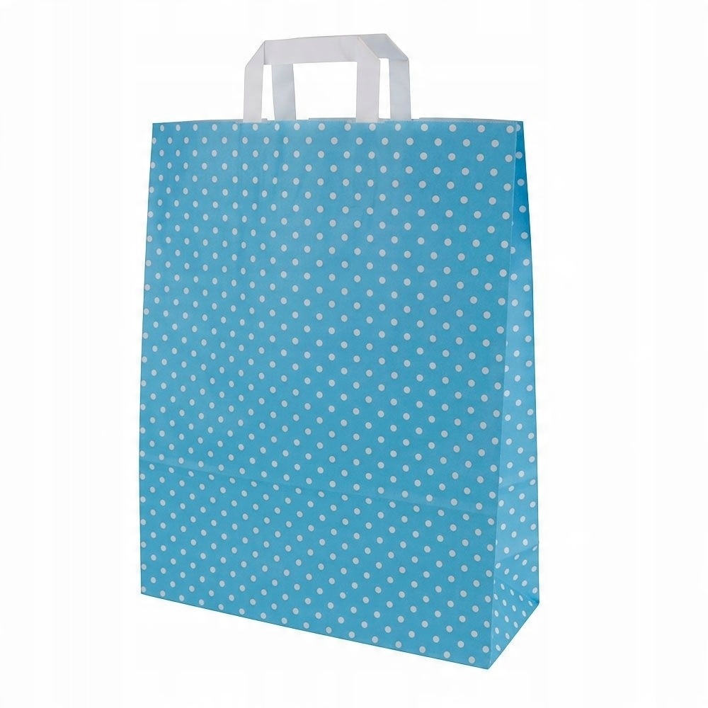 

Torba papierowa niebieska Eko 2,5kg 32x12x40 1szt