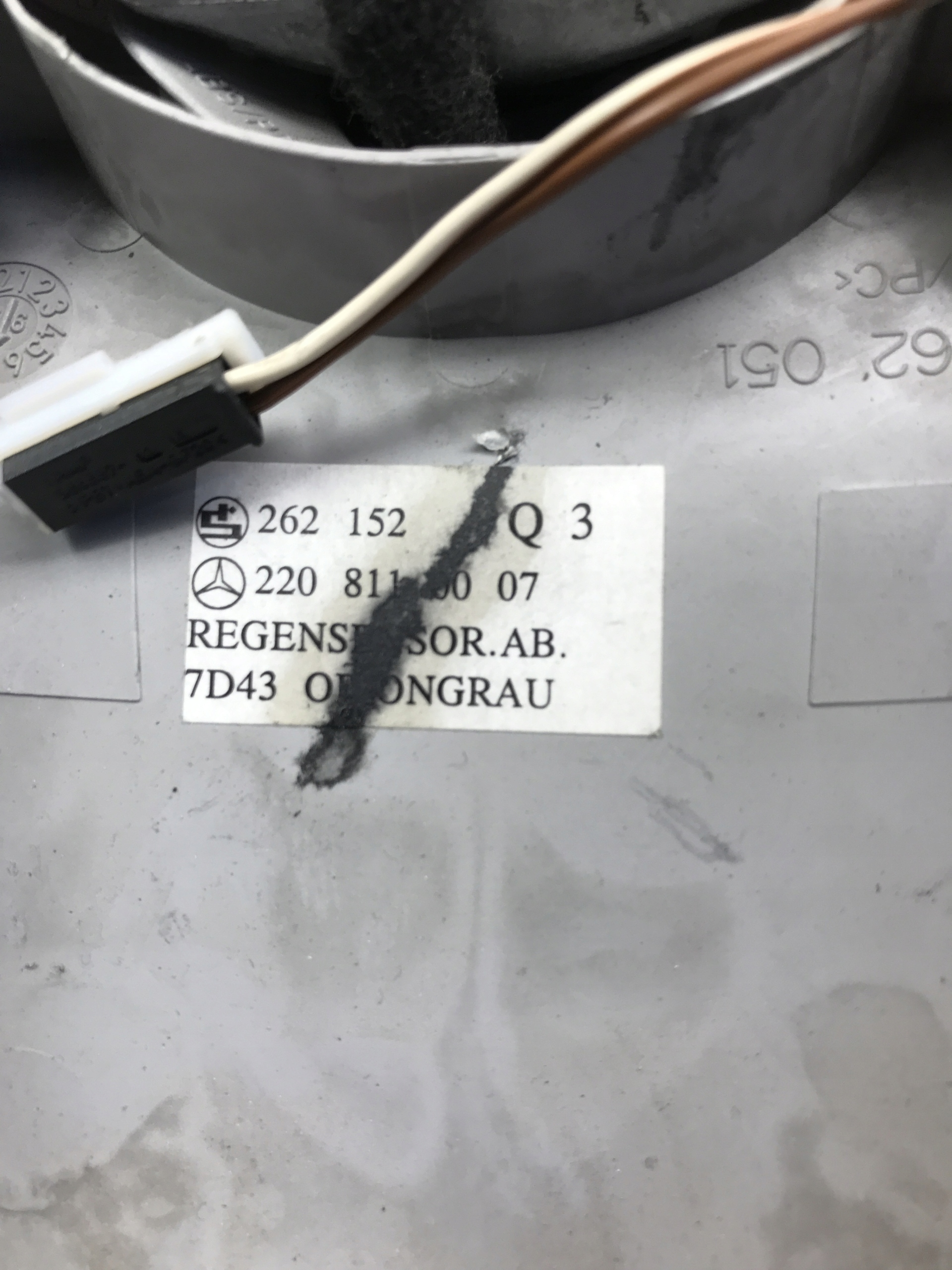 mirror inner MERCEDES W220 2208110007