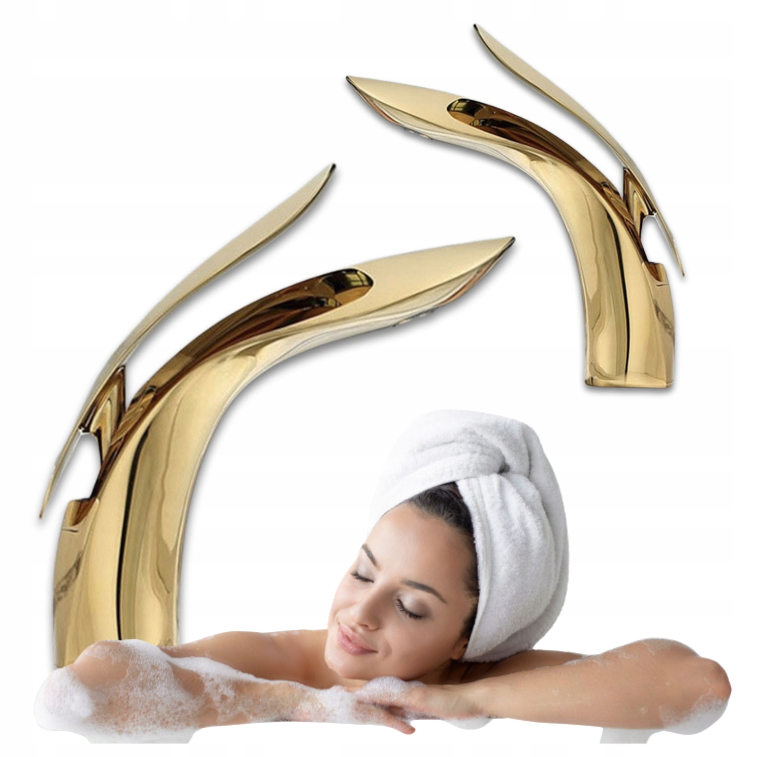 Stojánková Umyvadlová Baterie Neila Zlatá Nízká Perlátor