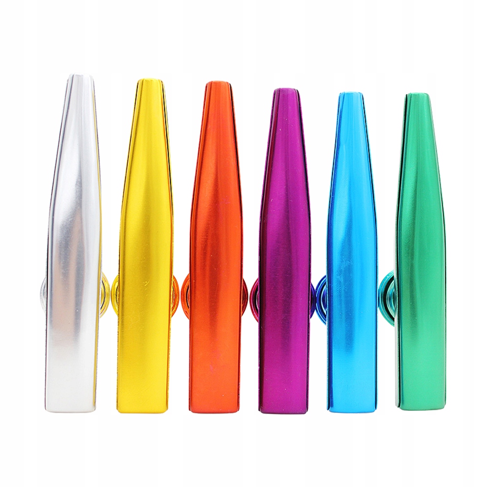 INSTRUMENTY MUZYCZNE KAZOO PROFESSIONAL 6 SZT. Marka bez marki