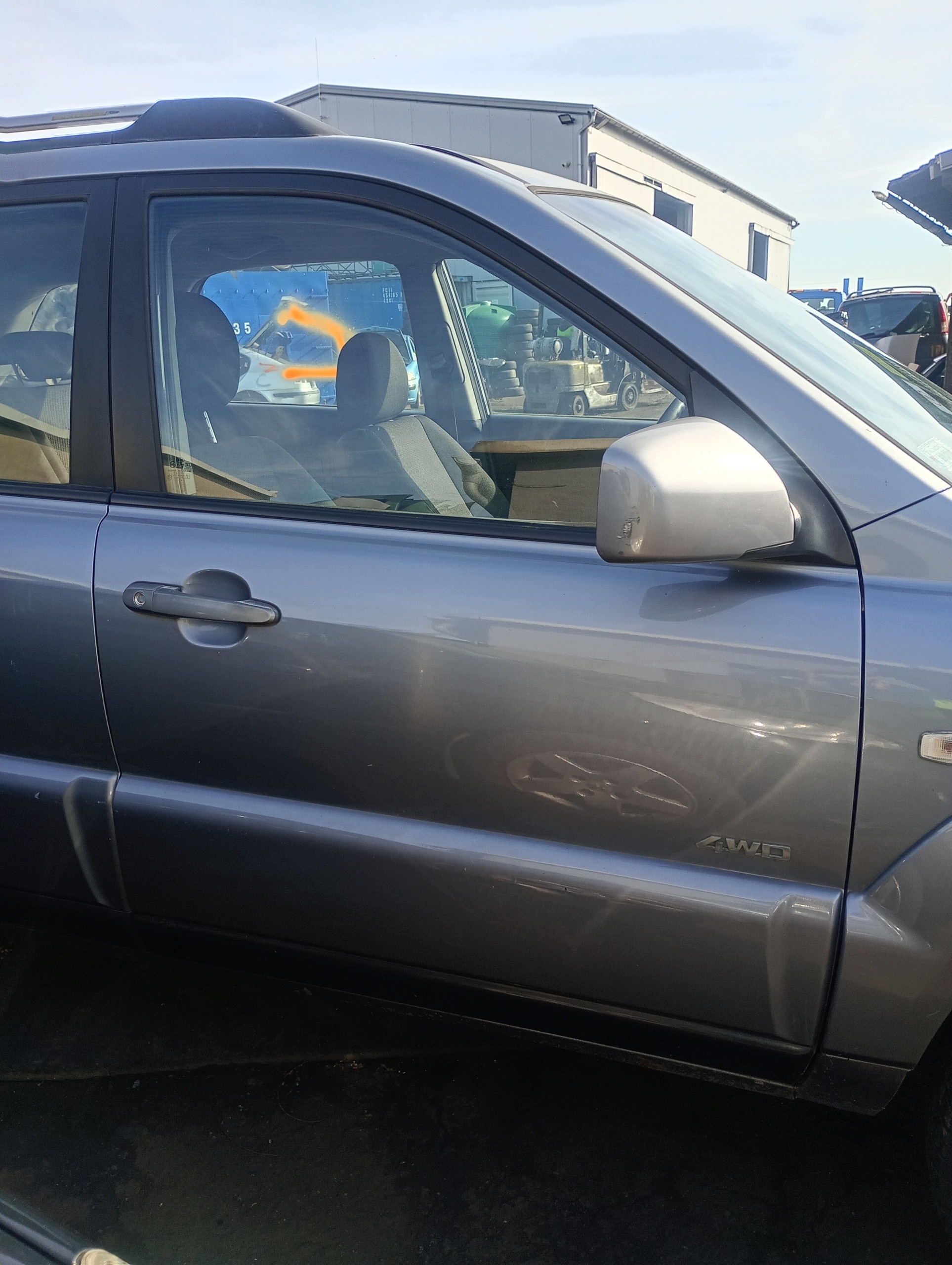 door right front front Kia Sportage 2 II 04-10 code lakieru S4