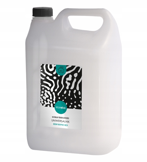 Levně Čisticí kapalina Klareko – Univerzál * 5 l – Růžový grapefruit – Máta