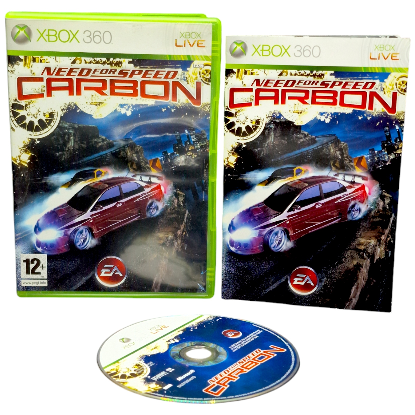 Need for Speed Carbon Microsoft Xbox 360 Xbox360 X360 Producent Electronic Arts Inc.