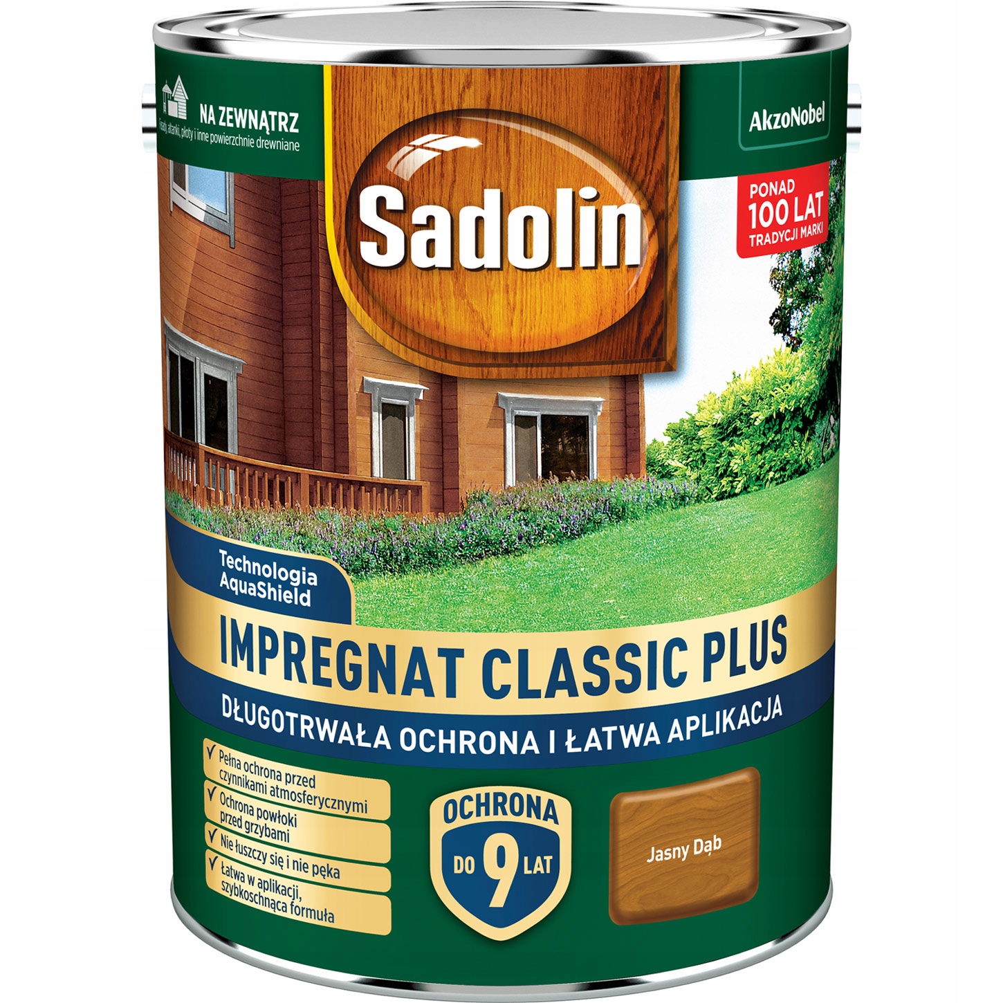 Sadolin classic plus dąb jasny 4,5L