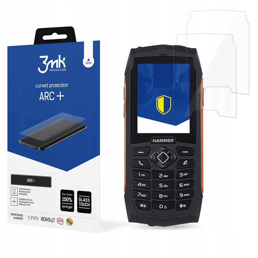 

2szt 3mk Folia Ochronna do MyPhone Hammer 3 / 3+