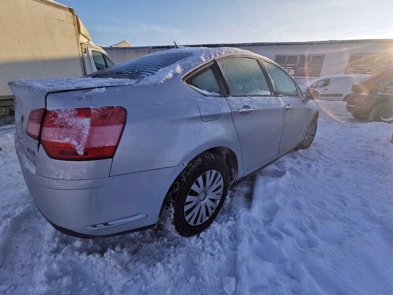 CITROEN C5 шланг интеркулера 2009 1.6л