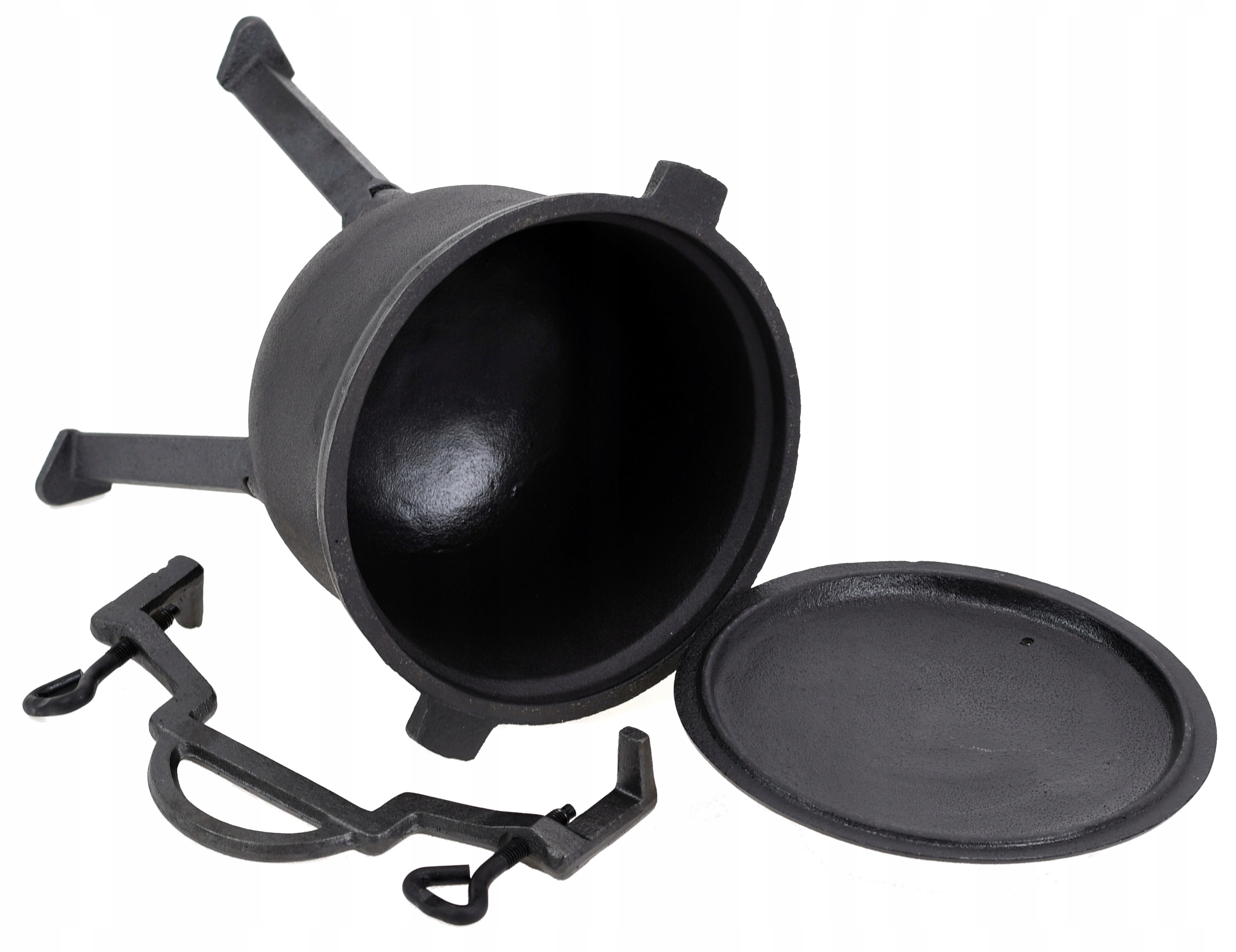 KOCIOŁEK MYŚLIWSKI ŻELIWNY 5 L PIECZONKI GARNEK Pojemność 5 l