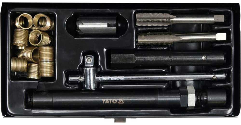 ZESTAW DO NAPRAWY GWINTOW ŚWIEC ZAPŁONOWYCH M14 Kod producenta Hvasvbrl