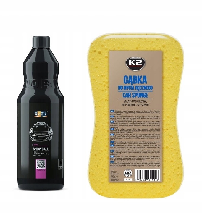 

Adbl Szampon Samochodowy Do Mycia Auta Gąbka K2