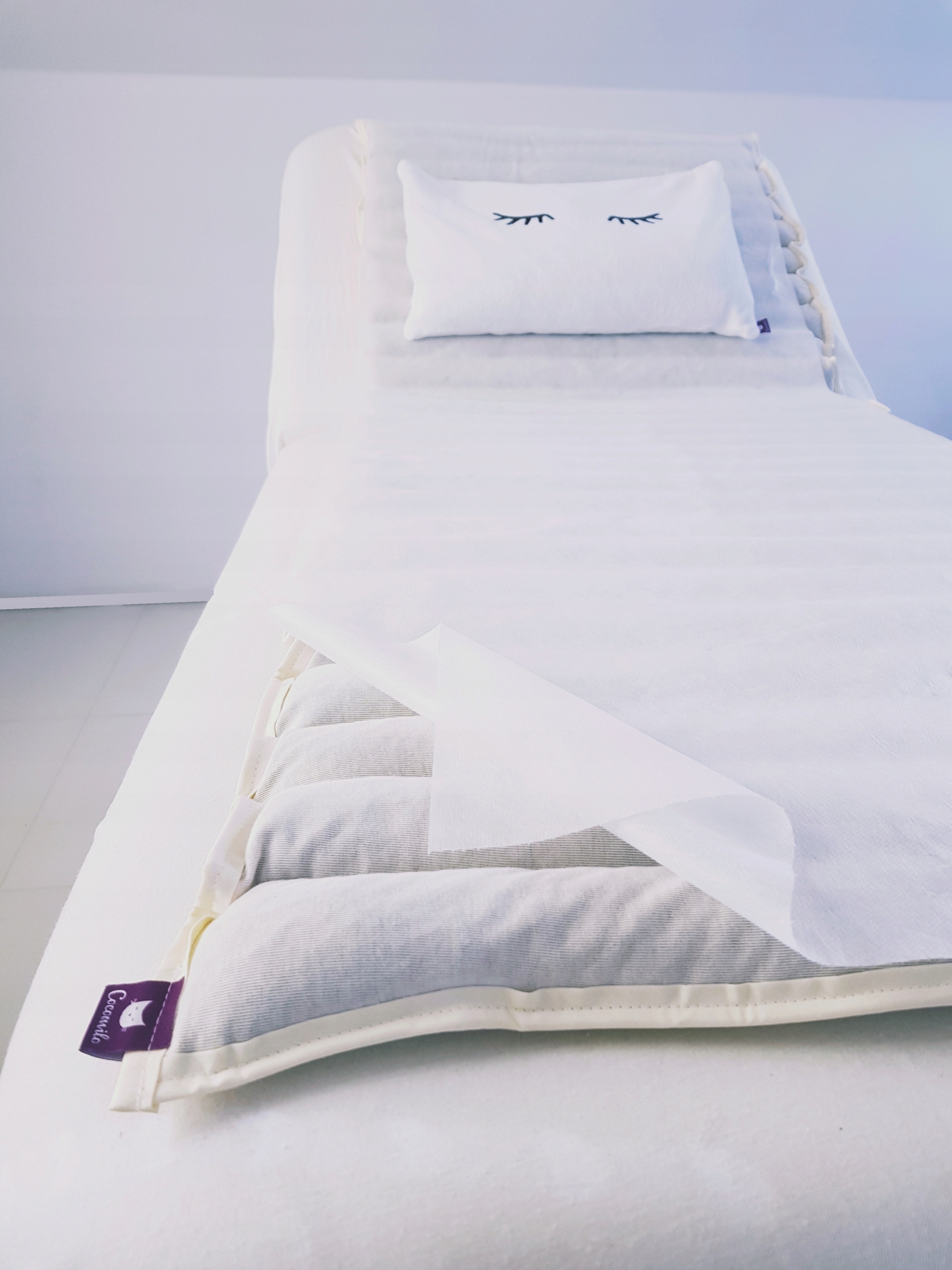 Materac mata na łóżko kosmetyczne naturalne bawełniane