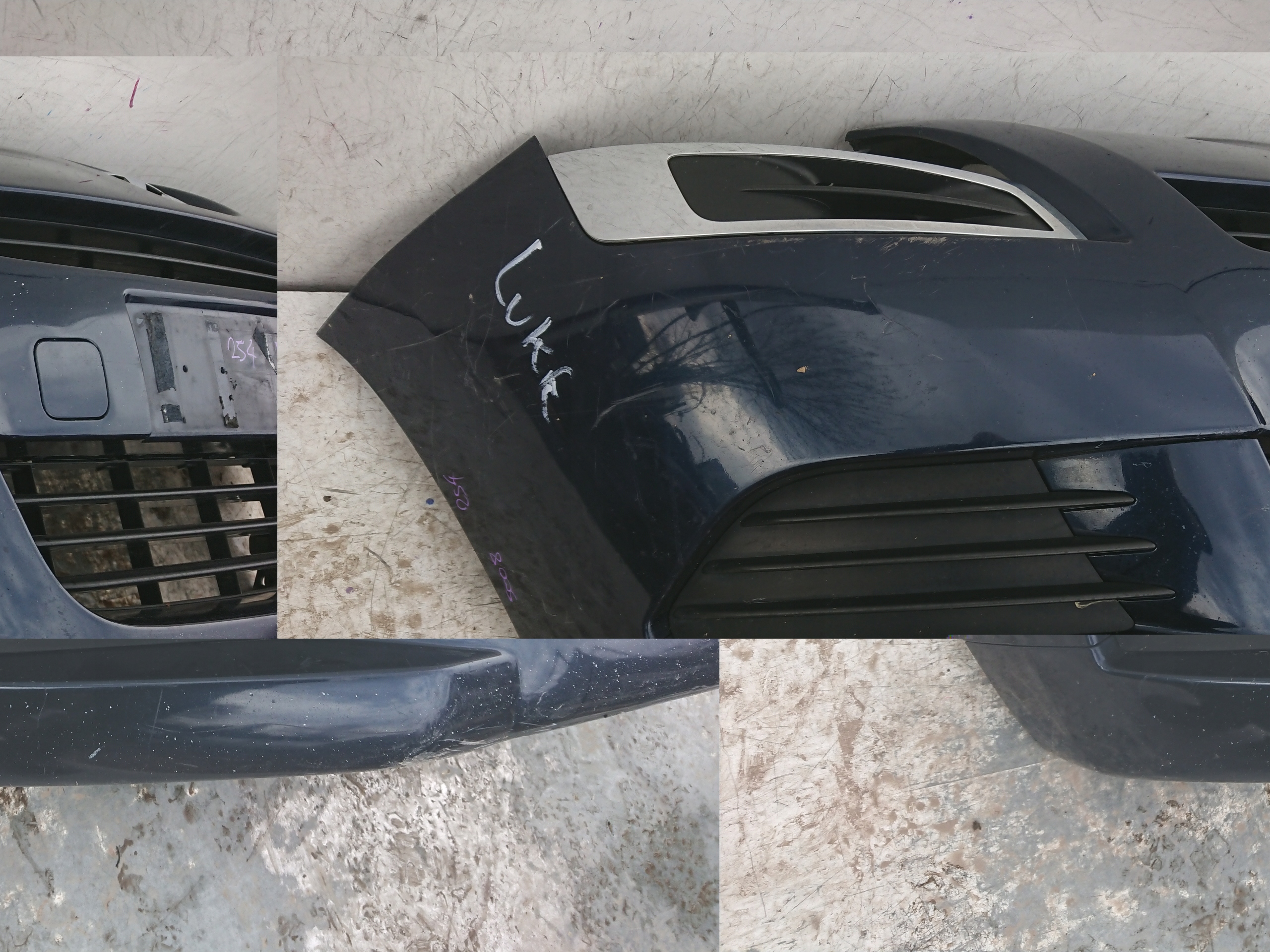 Peugeot 5008 1 and 09-13 front bumper front