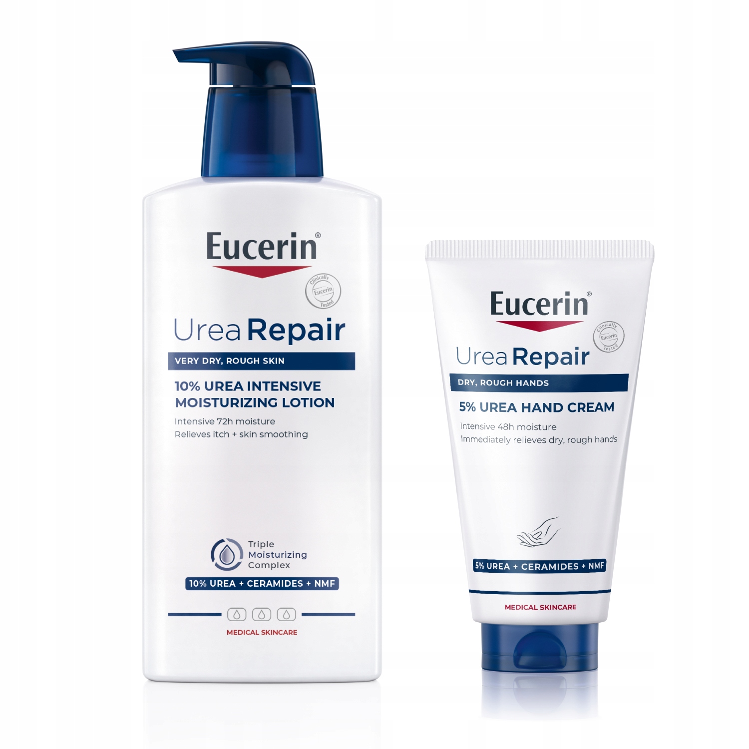 Eucerin Urea Repair Krem do rąk nawilżający +Emulsja z 10% Mocznikiem 400ml