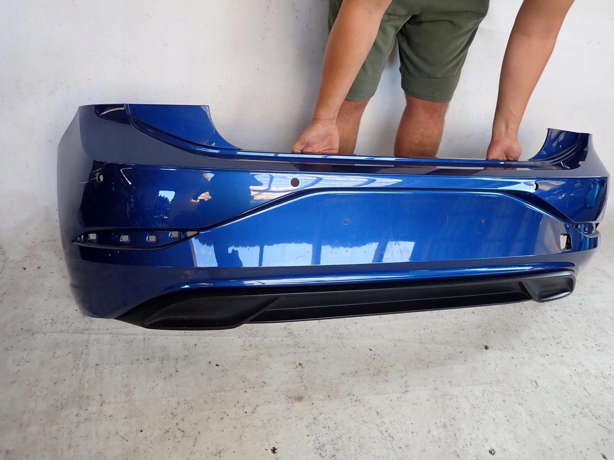 VW POLO VI 6 2G LIFT 21-> bumper rear part rear PDC