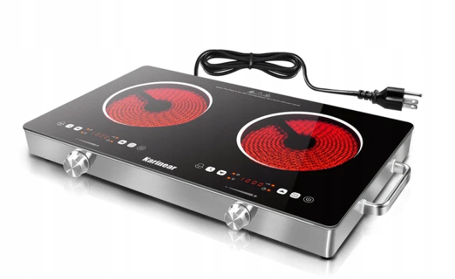 Karinear KNC-PF6021SGB przenośna elektryczna płyta grzewcza